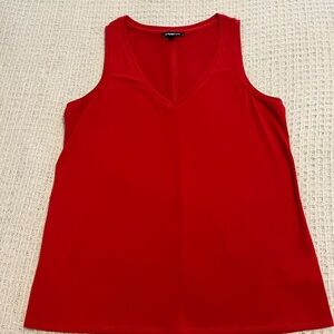Express red Vneck tank